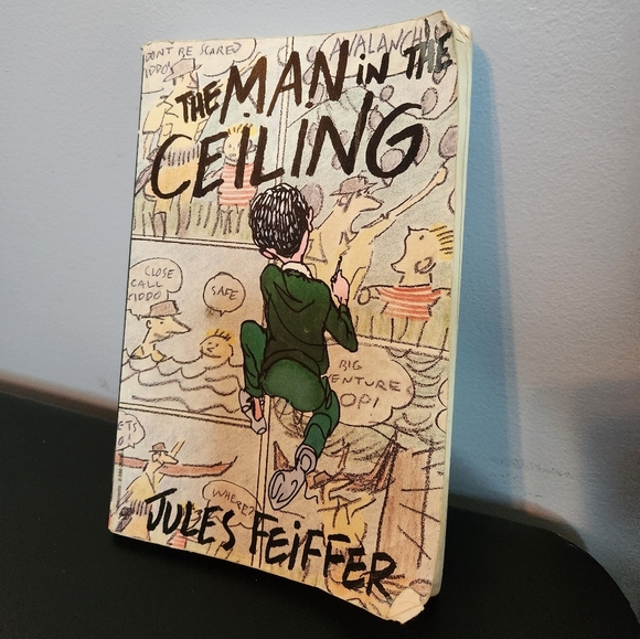 The Man in the Ceiling Book by Jules Feiffer Paperback Book - Picture 1 of 12